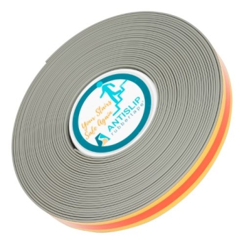 rubber strips trap rol 15 meter betongrijs cement